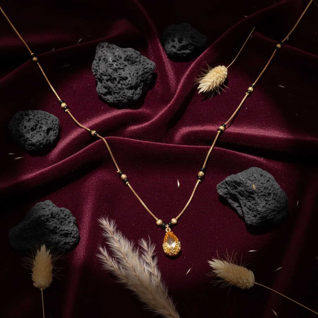 Aura Gold Drop Mangalsutra