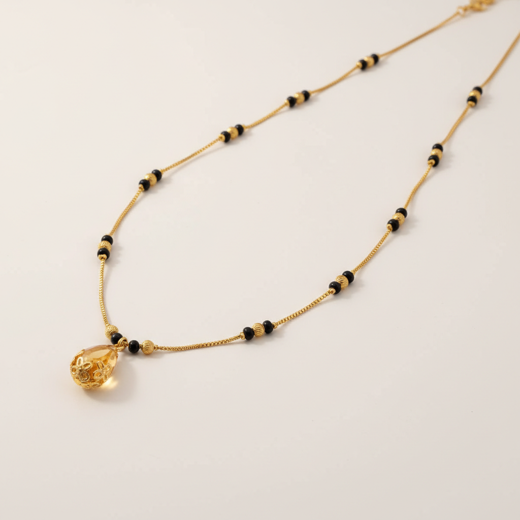 Aura Gold Drop Mangalsutra
