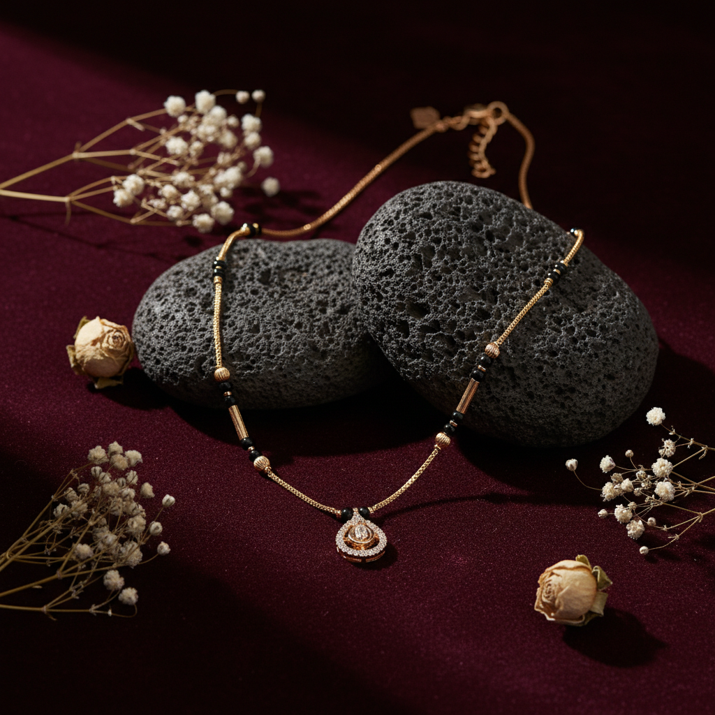 Teardrop CZ Mangalsutra