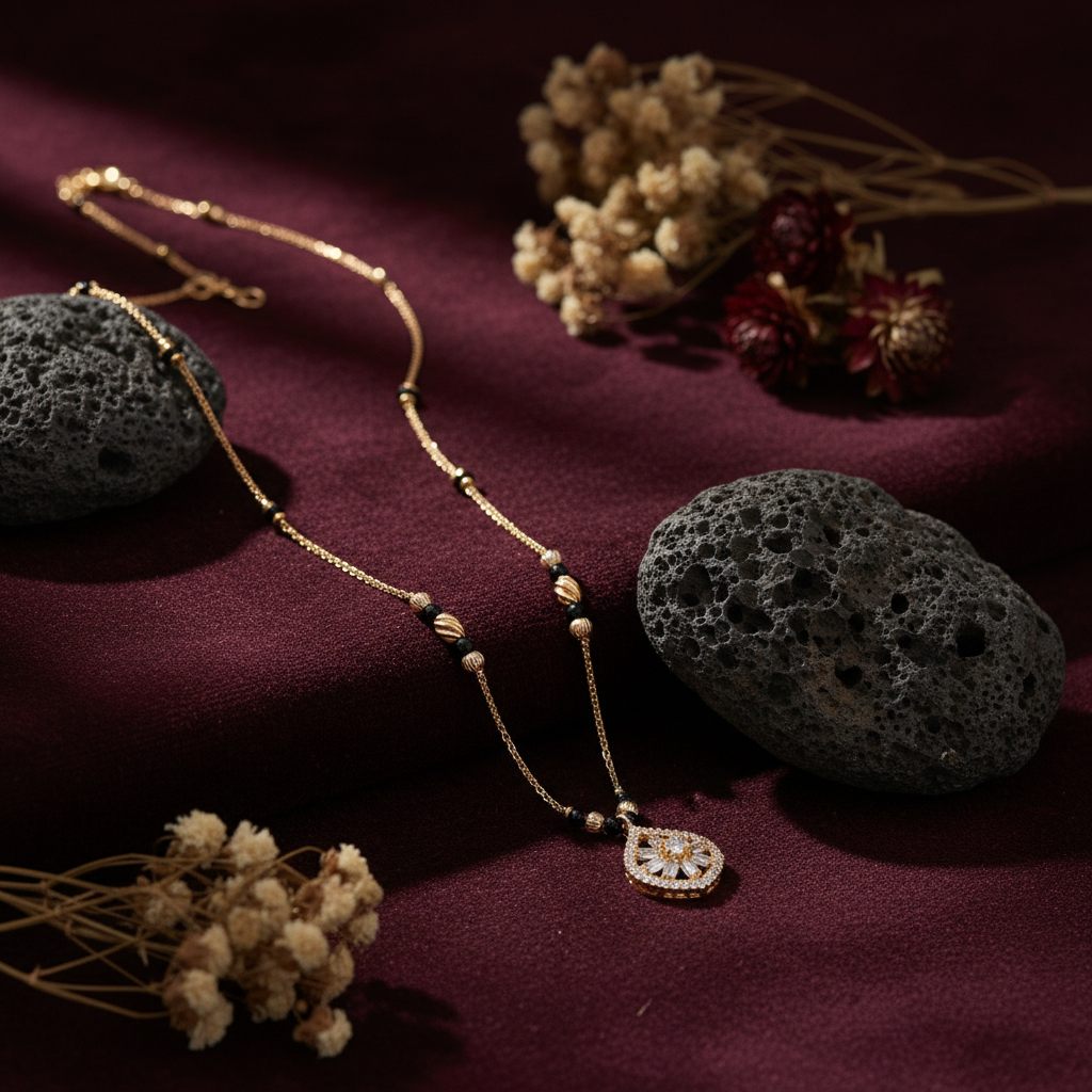 Royal Blossom Sparkle Mangalsutra