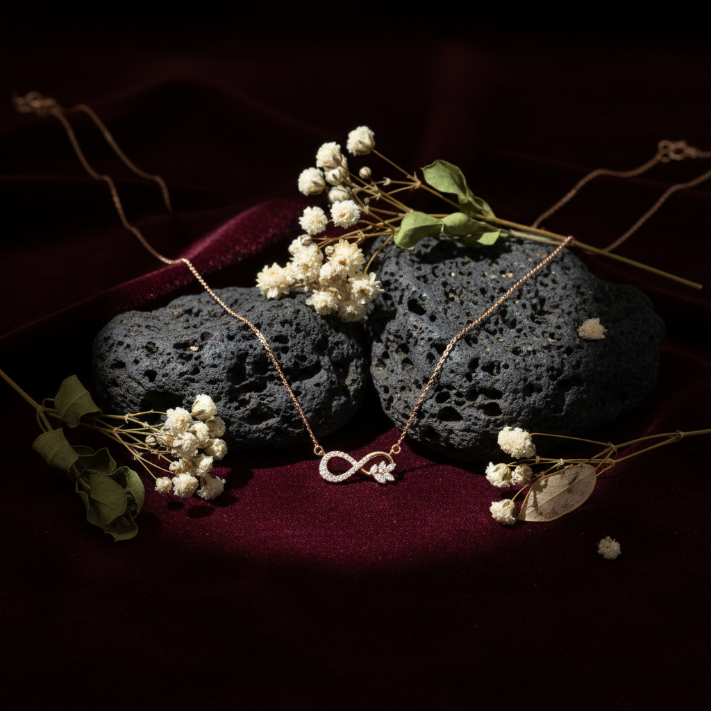 Infinity Love Mangalsutra Necklace for Women