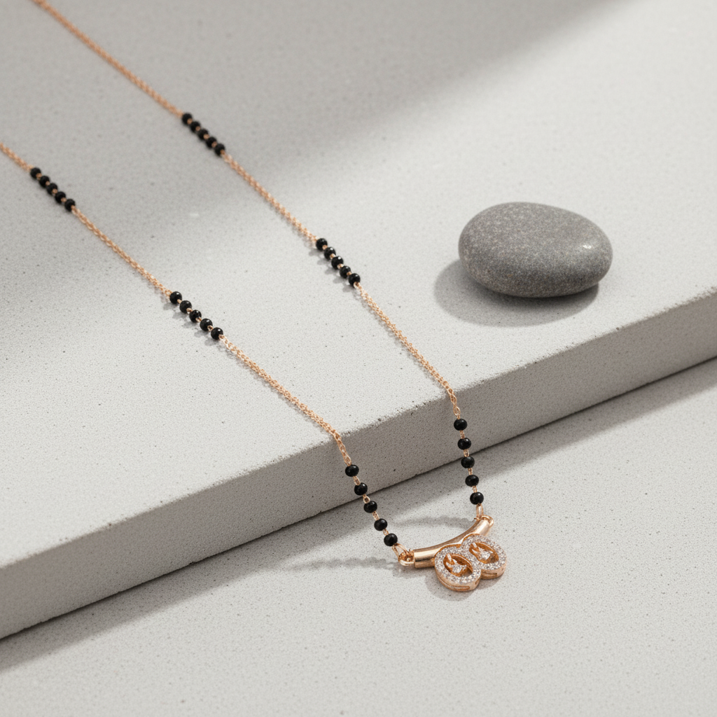 Dual Drop Diamond-Style Mangalsutra