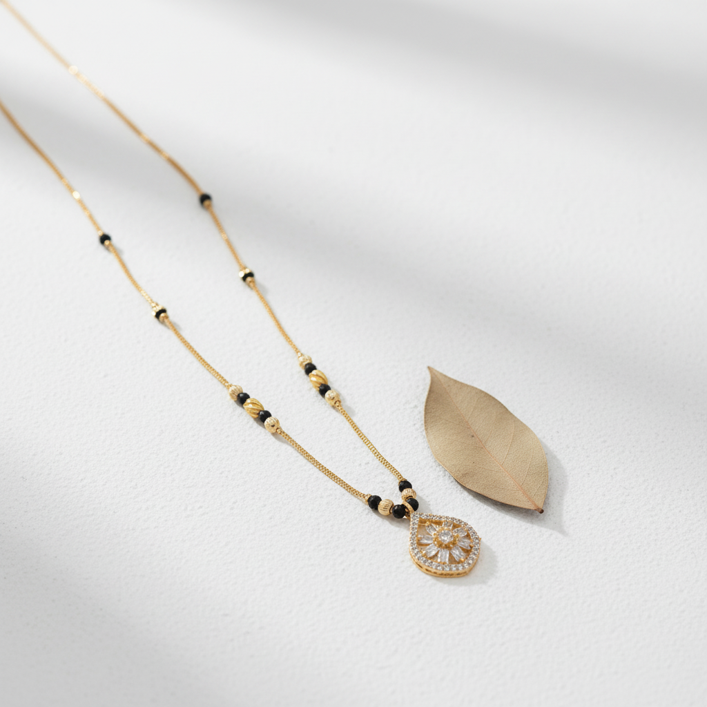 Royal Blossom Sparkle Mangalsutra