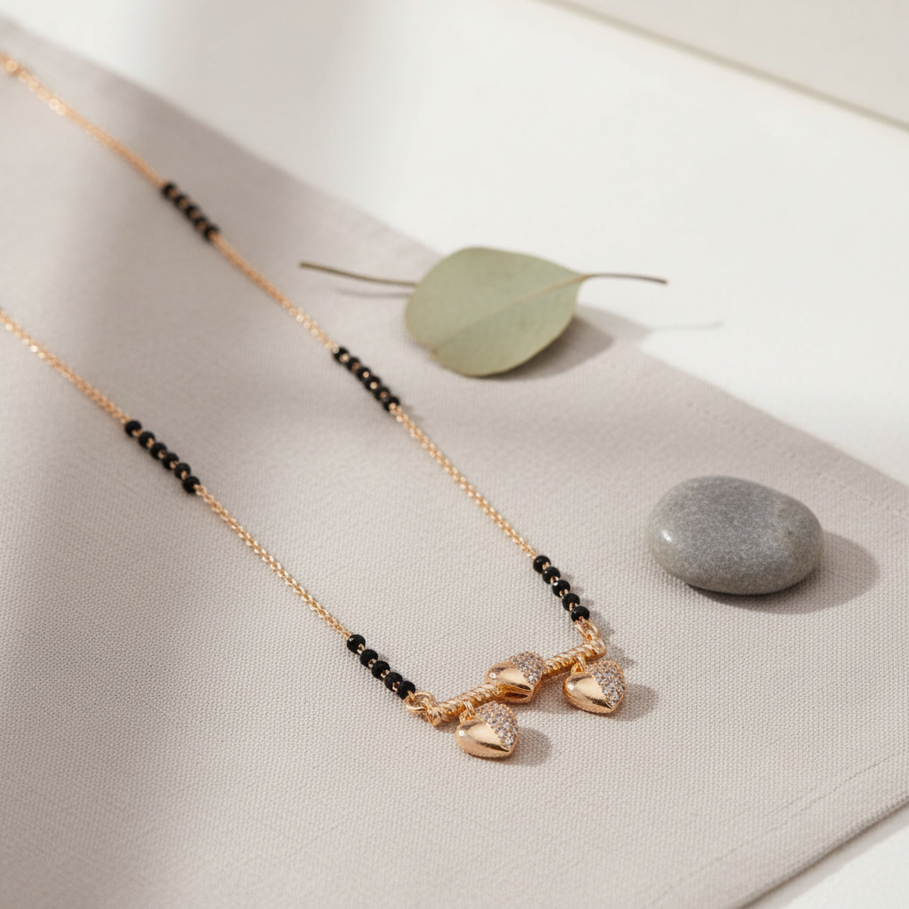 Heart Sparkle Mangalsutra