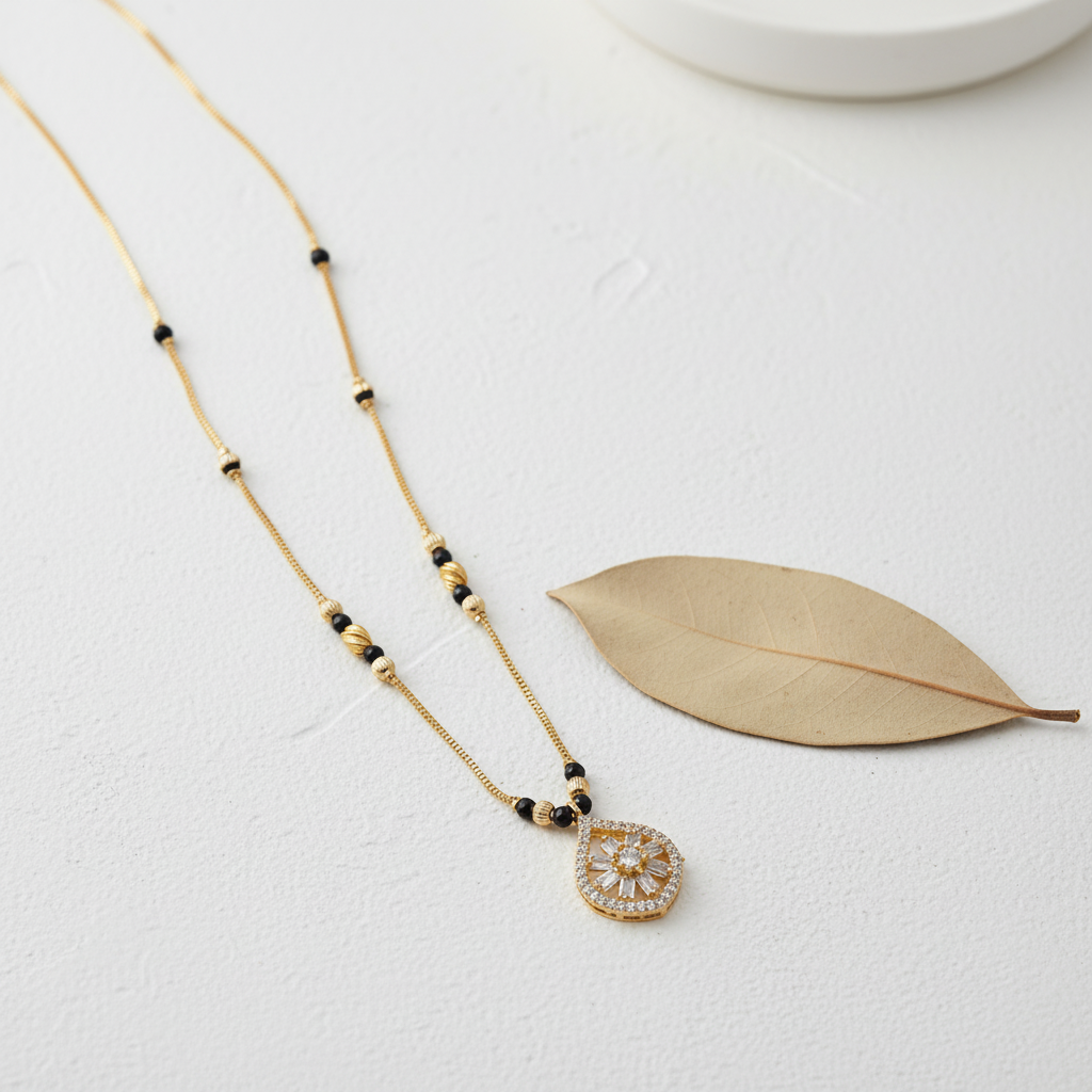 Royal Blossom Sparkle Mangalsutra