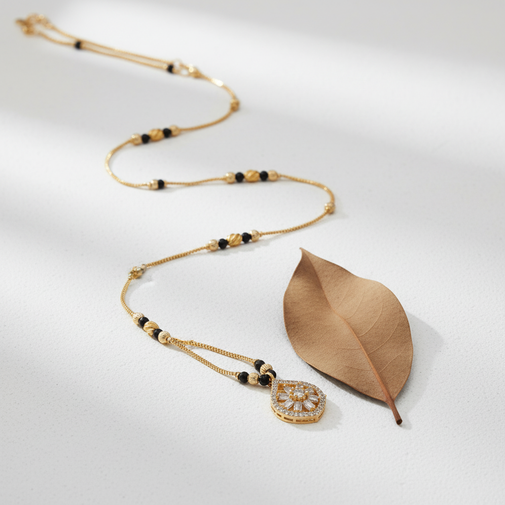 Royal Blossom Sparkle Mangalsutra